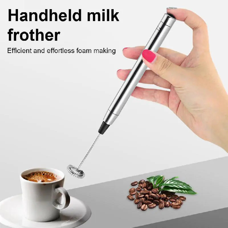 Electric Milk Frother Handheld Mini Foamer Coffee Maker Kitchen Blender Coffee Cappuccino Creamer Whisk Foam Mix Whisk Tools